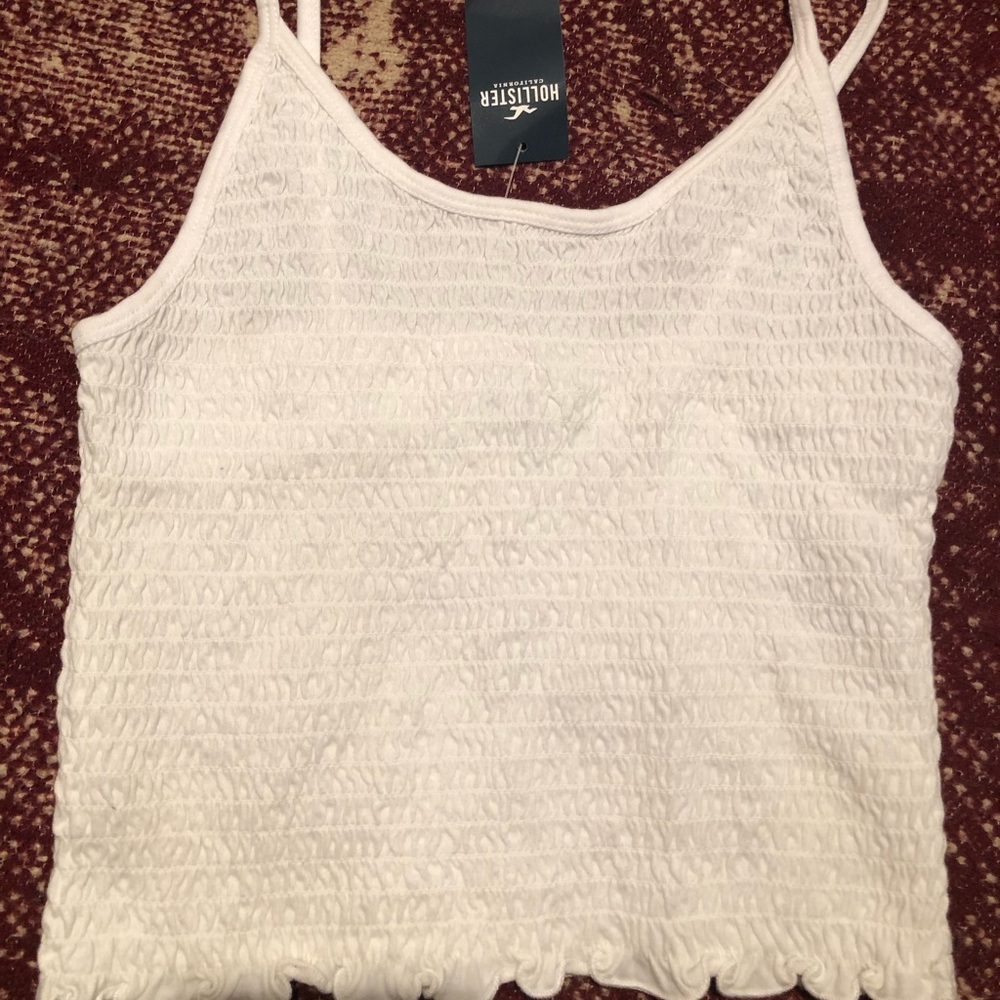 HOLLISTER CROP SMOCK CAMI